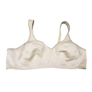 Playtex 18 Hour Active Comfort Wire Free Nude Bra | Size 42C